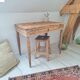 Desk / Side table / Art Deco console in solid wood from the 1930s-1940s