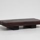 Rustic coffee table in solid oak, Wabi Sabi, France, 1950s