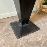 Black metal table ☐ 80 x 80 cm