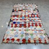 Tapis en tissu boucherouite color2 118x226cm