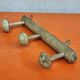 Antique faux bamboo coat rack wall rack