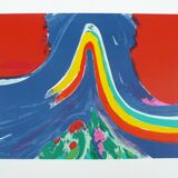 Claude bellegarde, untitled 2, 1991. original lithograph signed and numbered