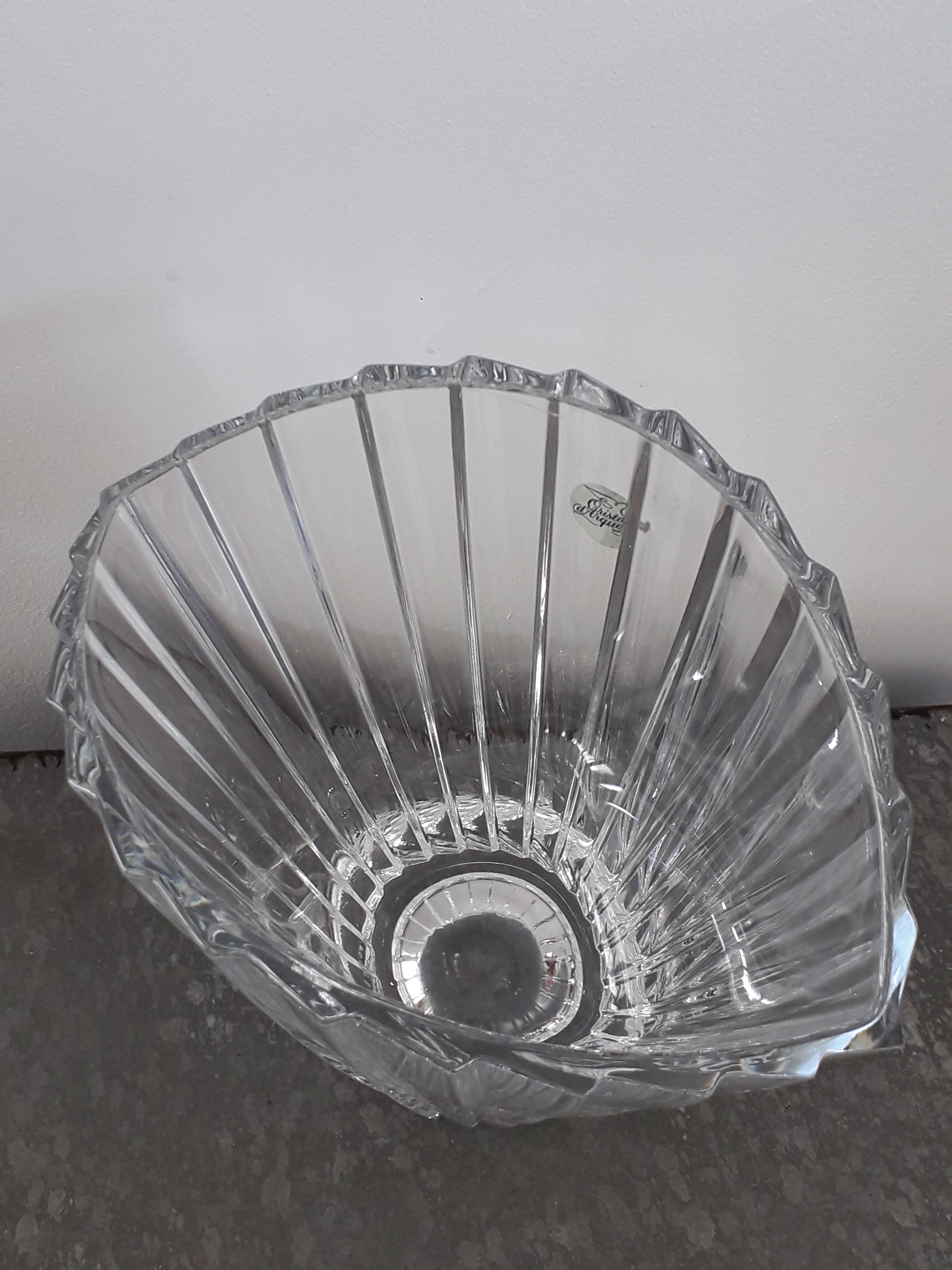 Crystal vase