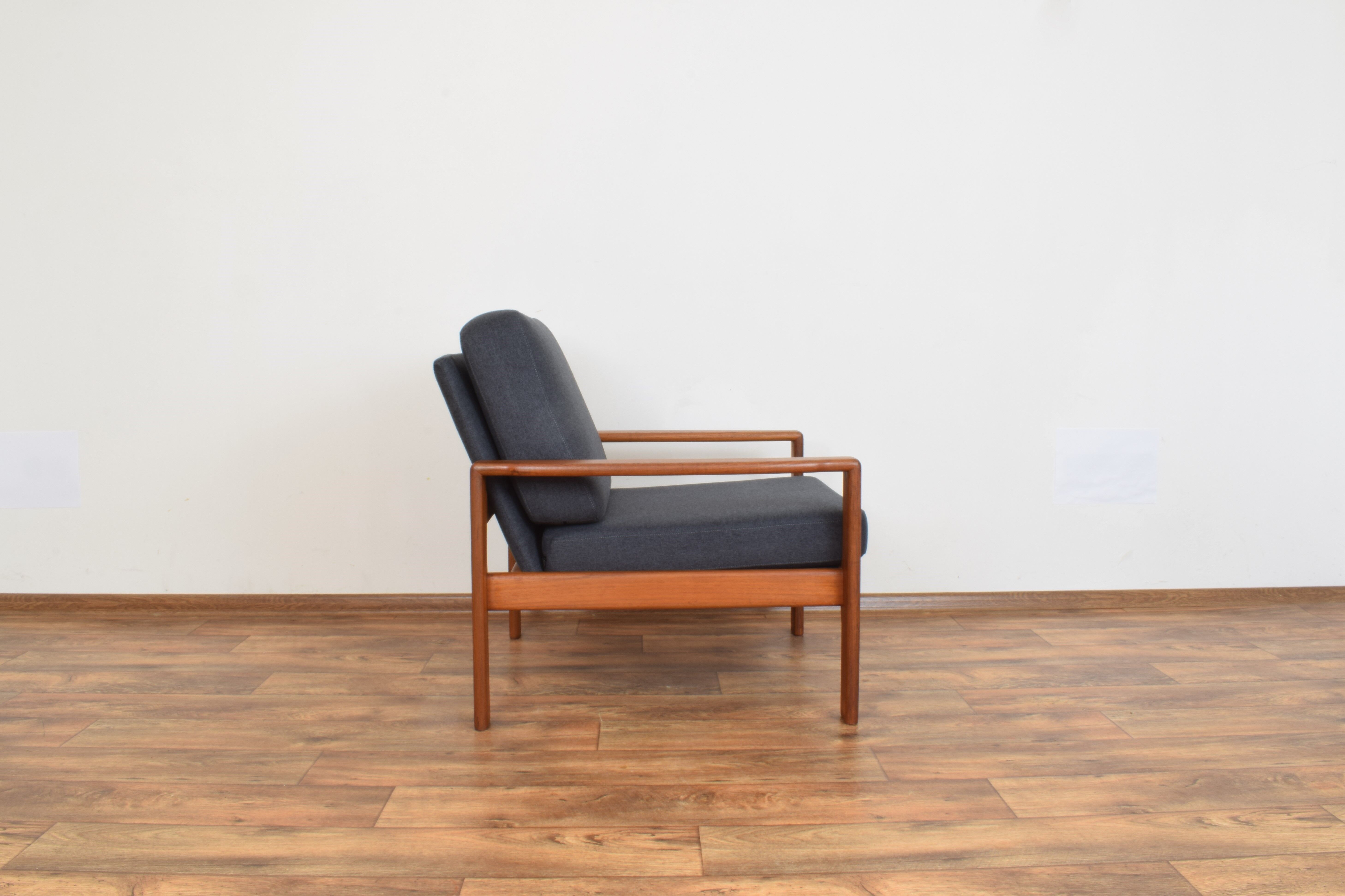 Pair of teak Armchair, 1970s