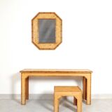 Dressoir console and side table bamboo