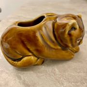Rare vintage 80s small cat figurine