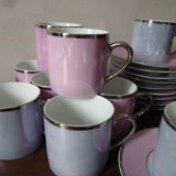 Set of 12 porcelain cups Sarah Creation