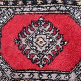 Tapis vintage fait main Boukhara – 63 cm x 103 cm - 1C963