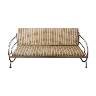 Tubular Steel Couch / Daybed by Robert Slezak, 1930s