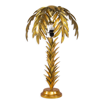 Golden palm lamp