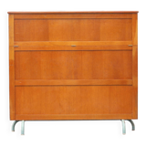 Storage furniture, school furniture, wooden furniture, vintage furniture from the 60s, interior decoration