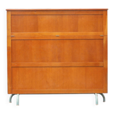 Storage furniture, school furniture, wooden furniture, vintage furniture from the 60s, interior decoration
