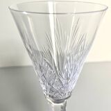 6 Saint-Louis Crystal Glasses - Nelly Model