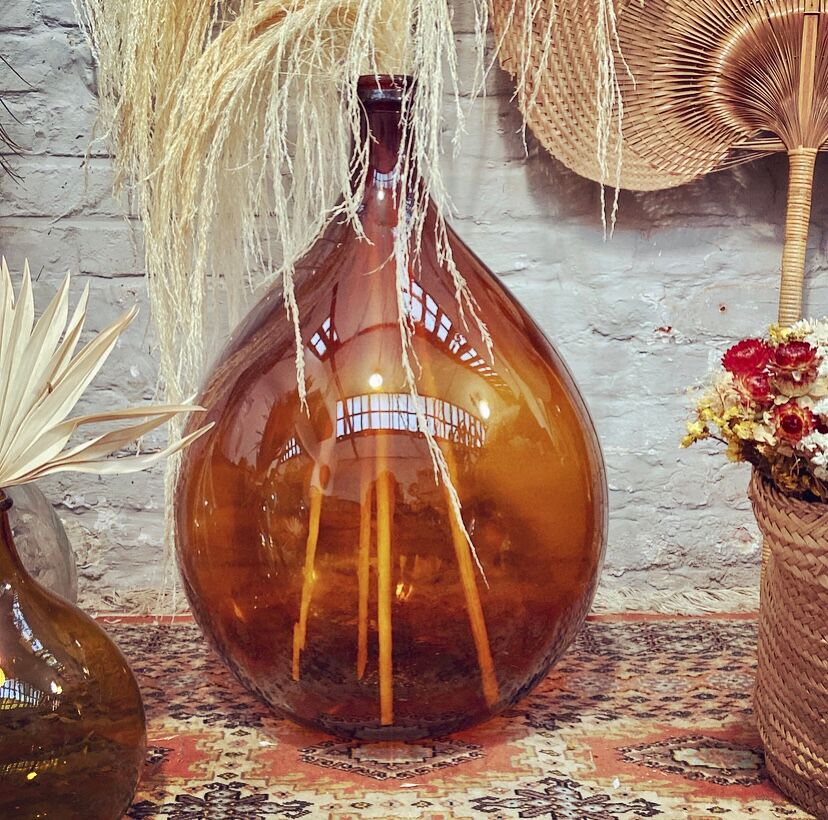 Demijohn  amber