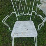 Wrought iron garden furniture 1940/50