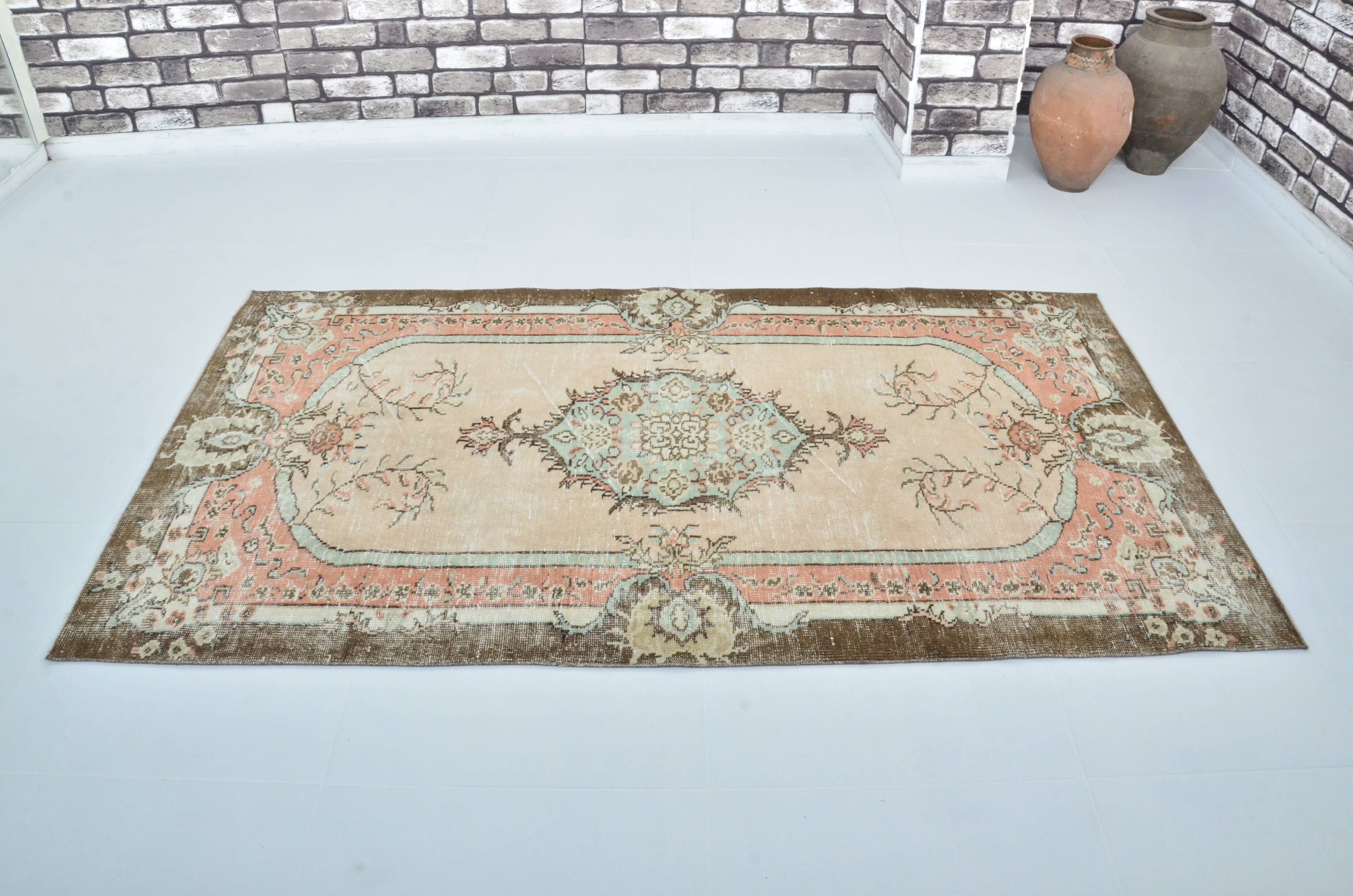 Oushak Handknotted Floor Rug sku 3120