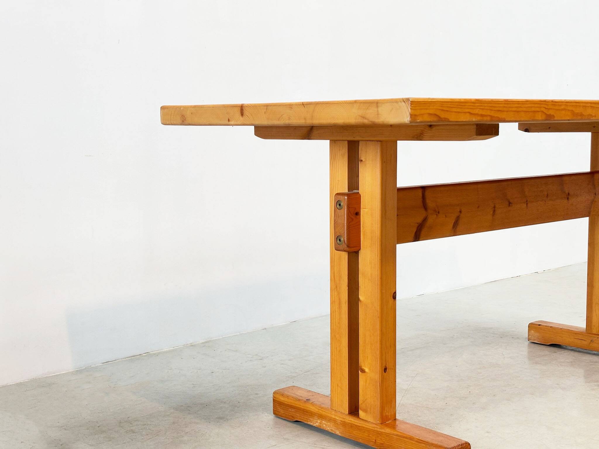 Les Arcs Dining table or desk by Charlotte Perriand