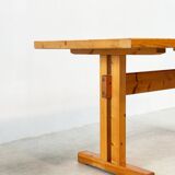 Les Arcs Dining table or desk by Charlotte Perriand