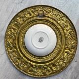 Sarreguemines Digoin plate with a rim