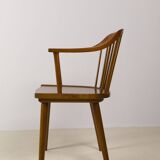 Spindle back armchair by Axel O. Larsen, Model 1776 FH, Denmark, 1940s