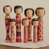Vintage yamagata style kokeshi by abe masayoshi / 26 cm