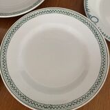 6 flat plates Iron Earth mismatched