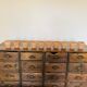 Lot de 10 pots en terre cuite circa 1930 graineterie