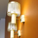 Set of 2 mid century modern wall sconce lamps new