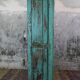 Blue 2-level wardrobe, 4 doors, natural interior, recovered from Indian homes