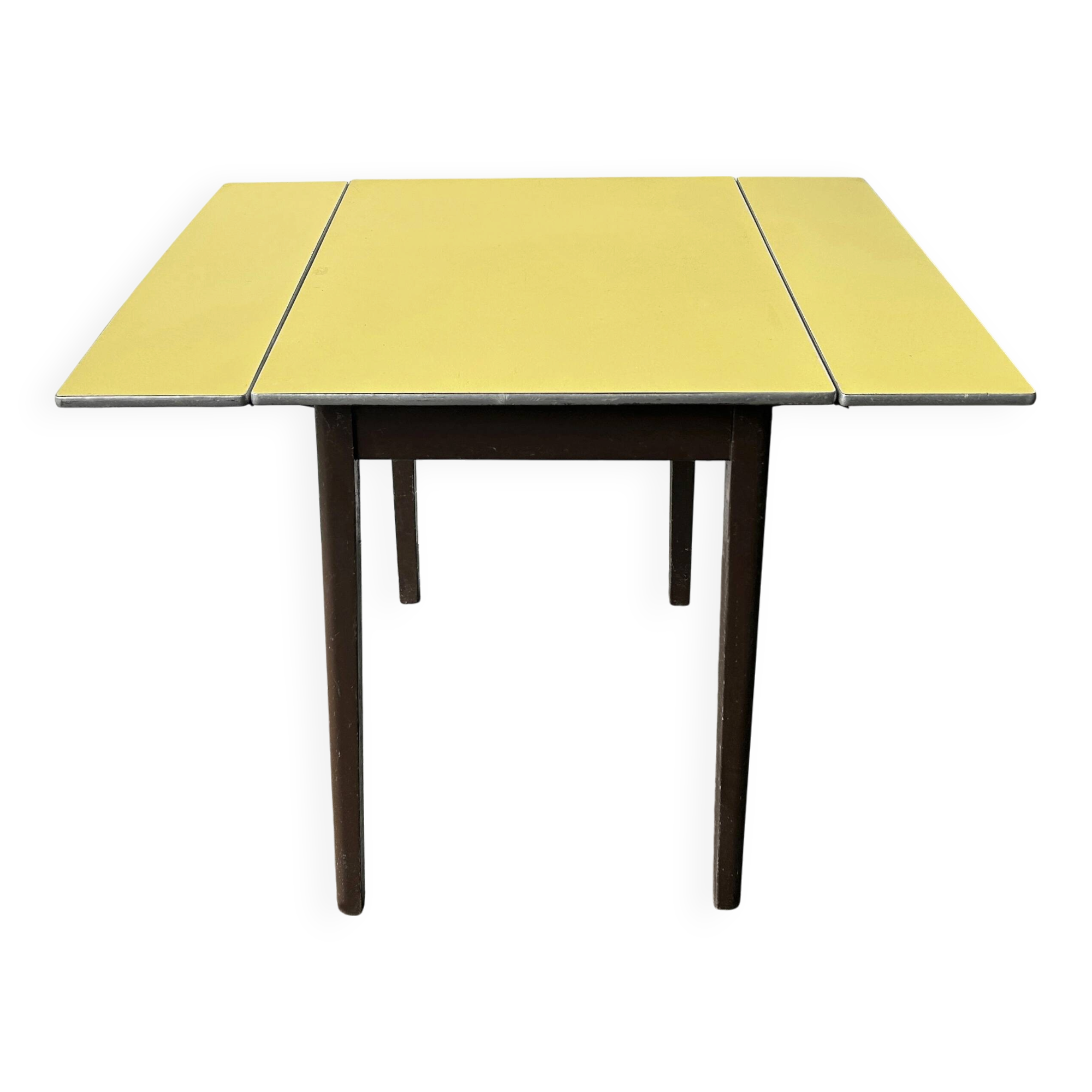 Mid-Century vintage 1960s dining / kitchen / Formica drop leaf table