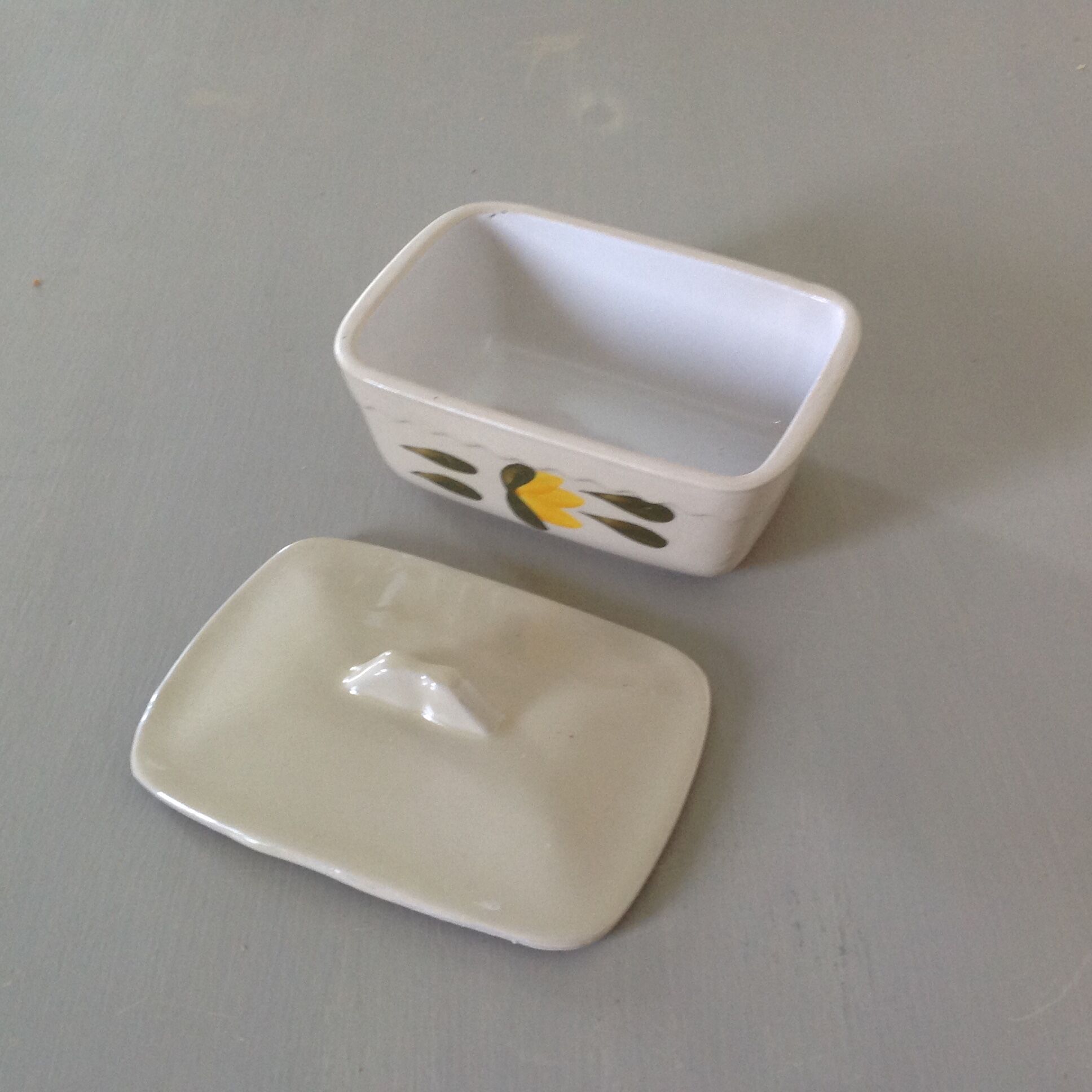 Vintage butter dish