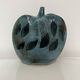Openwork ceramic apple lamp from Les Grottes Dieulefit