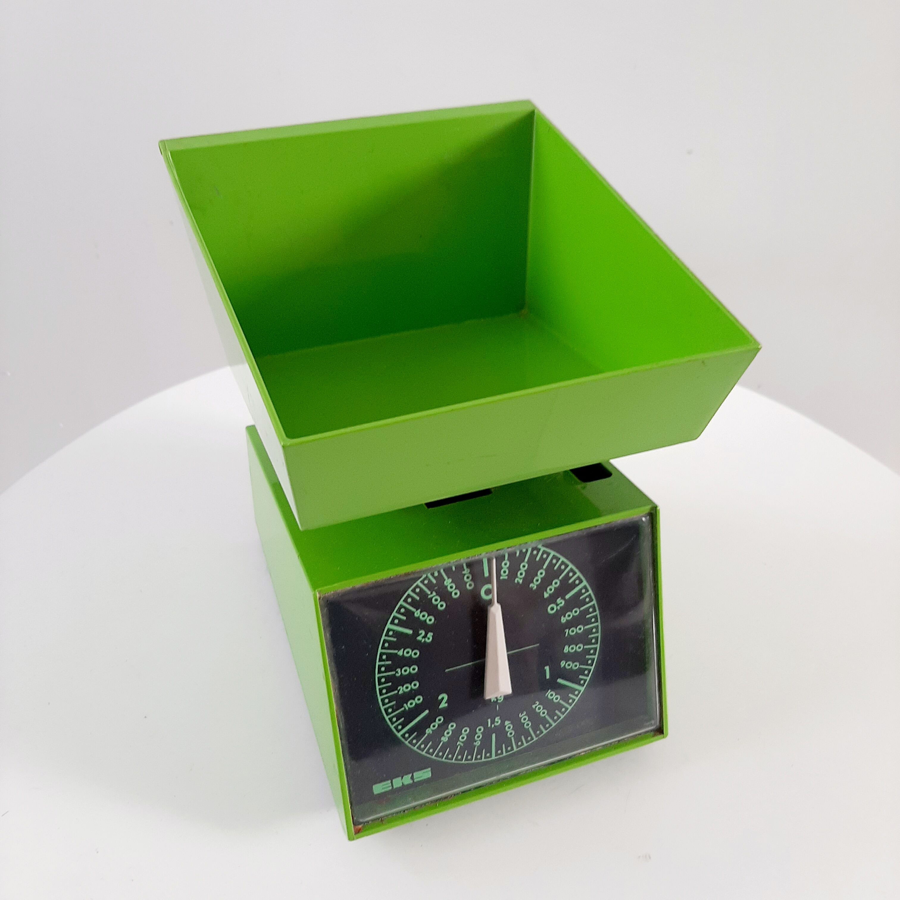 Balance de cuisine vintage verte EKS