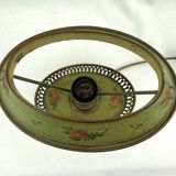 Small tin bouillotte lamp