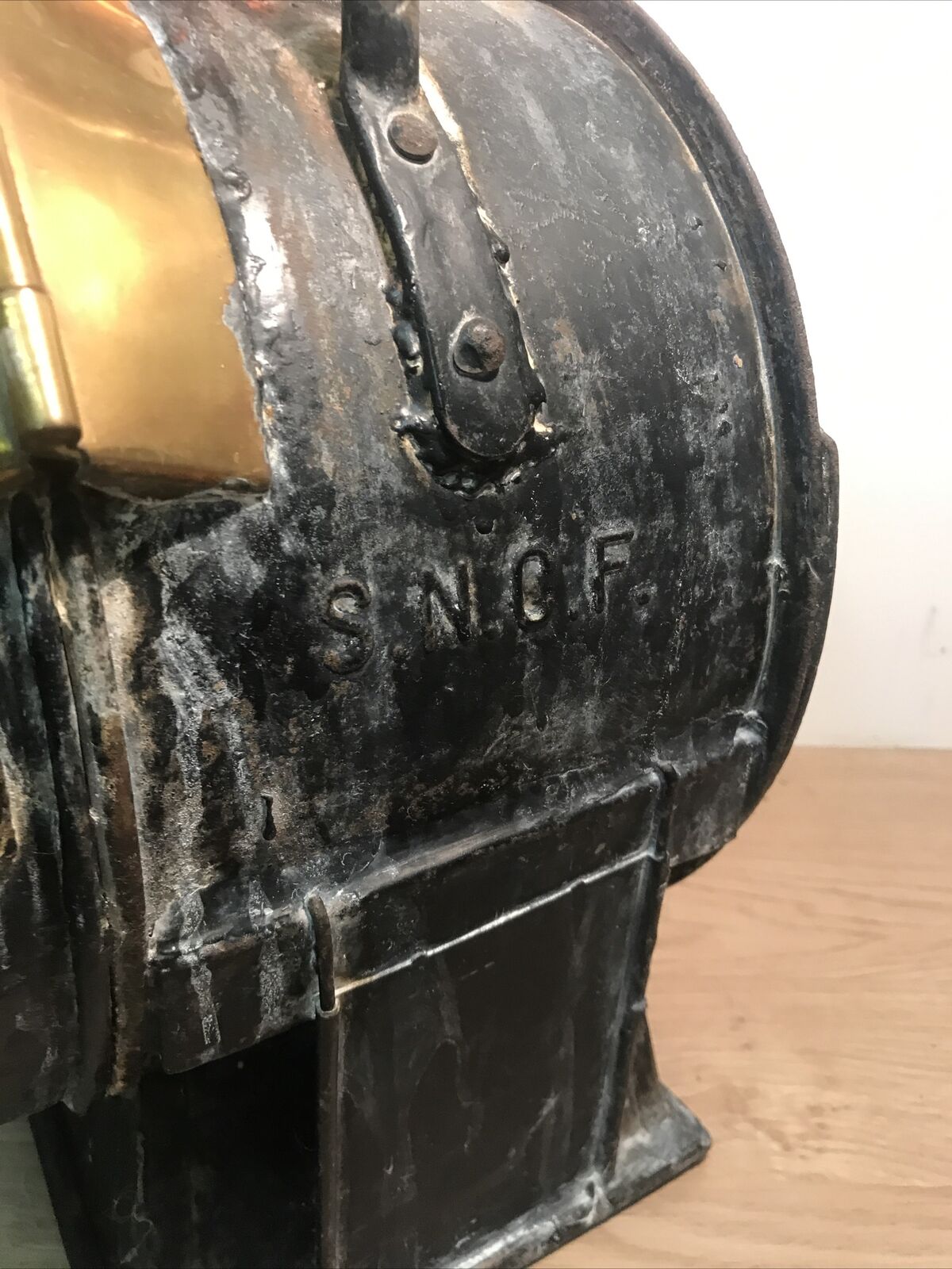 Sncf railway lamp from 1940