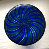 Salviati Murano glass “cane” carafe