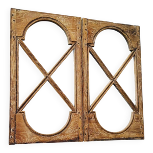 2 anciennes fenêtres