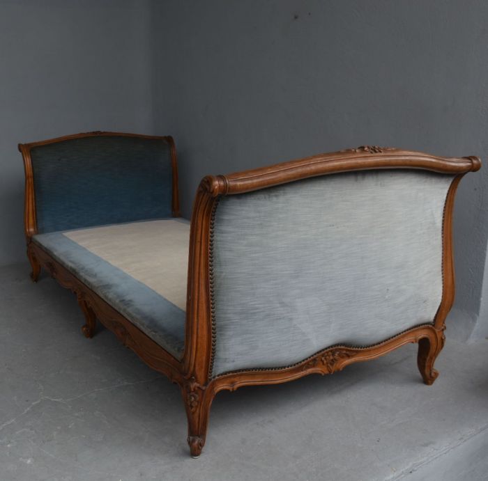 St. Louis XV-style walnut sofa late 19th century