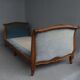 St. Louis XV-style walnut sofa late 19th century