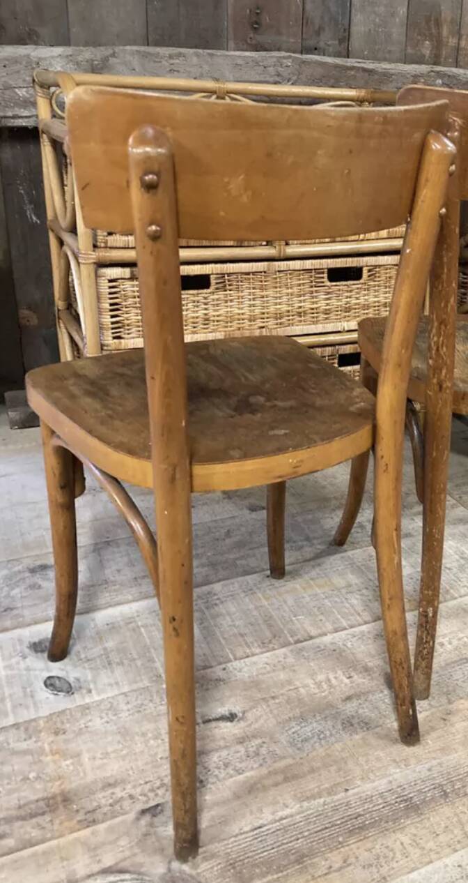 Chaise bistrot en bois Thonet