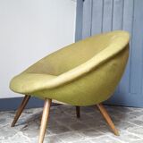 Chair egg egg 50s green