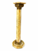 Onyx and gilded bronze column in Corinthian style – Display pedestal