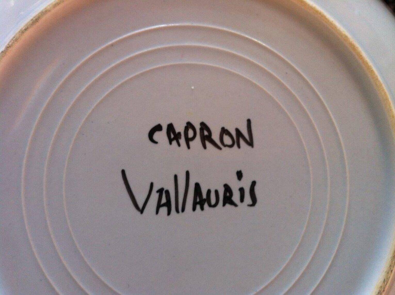 4 plates Roger Capron