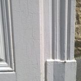Moulded door with xix eme frame