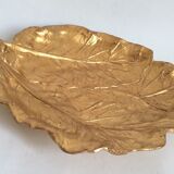 Empty Pocket leaves gilded terracotta