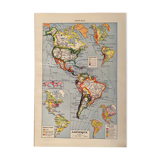 Map of America - United States (production) - 1920