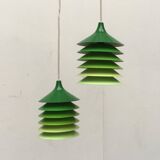 Vintage Duett pendant lights by Bent Gantzel Boysen for IKEA, set of 2