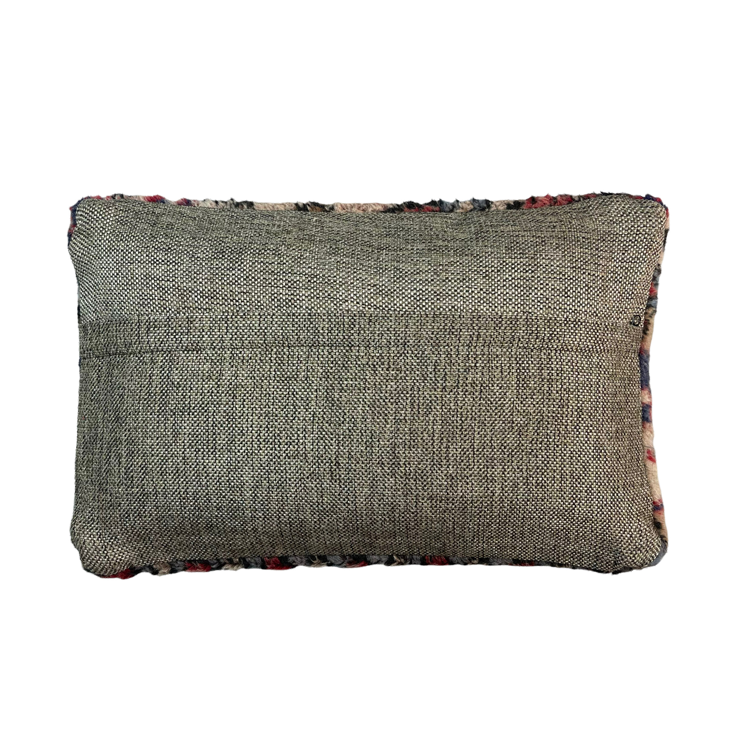 Vintage turkish rug cushion cover, 30 x 50 cm