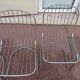 Set of 6 chrome chairs