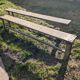 Banc de ferme en bois massif